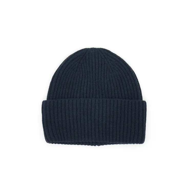 Gorros de lana azul oscuro