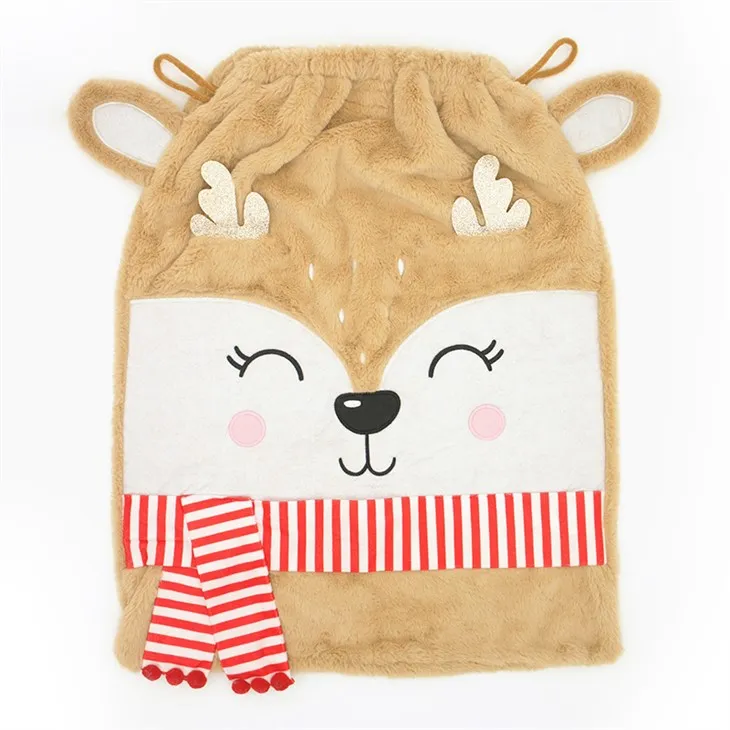 Medias navideñas de animales delicados