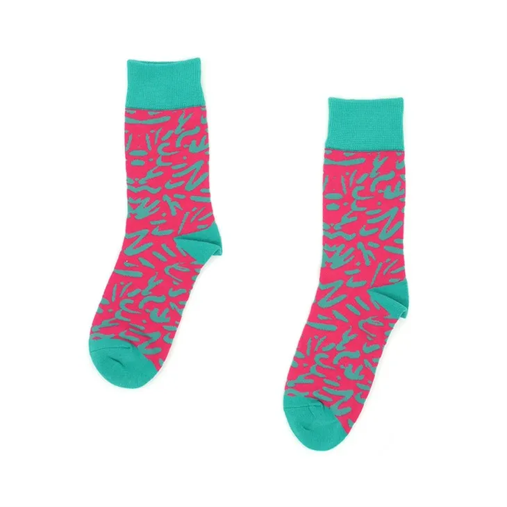 Calcetín de algodón de línea