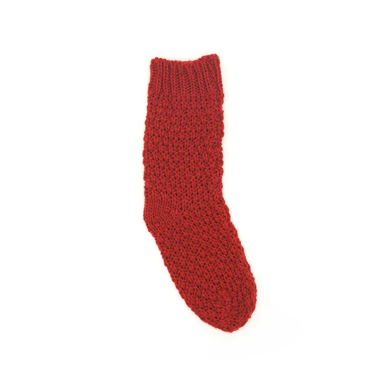 Medias navideñas rojas