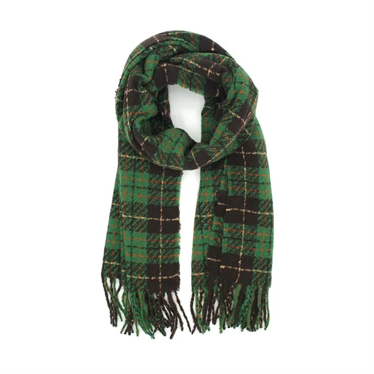 Bufanda de poliéster vintage elegante