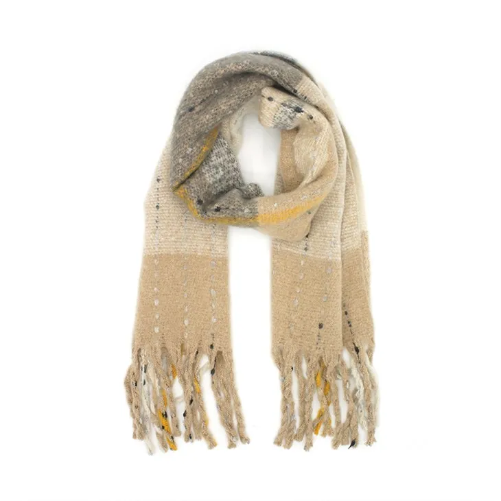 Bufanda de poliéster vintage