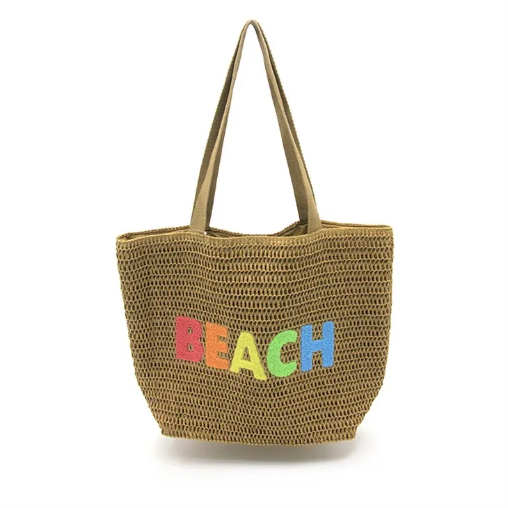 Bolsa de tela tejida